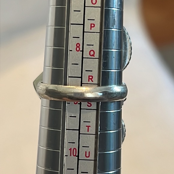 #369 Amethyst, Amber, Pearl Handcrafted Ring ๐ Size 9 NWOT - Picture 11 of 15